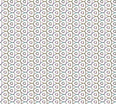 Kusursuz Vektör Deseni. Geometrik Süsleme Biçiminde Arkaplan DokusuName.