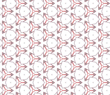 Kusursuz Vektör Deseni. Geometrik Süsleme Biçiminde Arkaplan DokusuName.