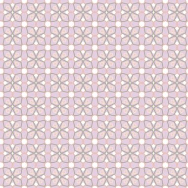 Geometrik süslemeli vektör deseni. Kusursuz tasarım dokusu.