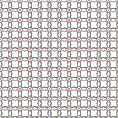 Geometrik süslemeli vektör deseni. Kusursuz tasarım dokusu.