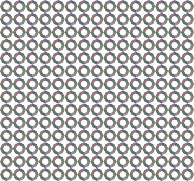 Dikişsiz geometrik süs vektör deseni. Soyut arka plan