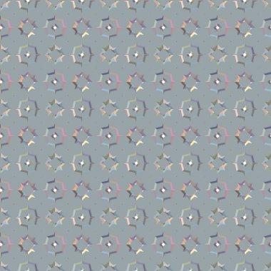 geometrik süsleme biçiminde kusursuz vektör deseni