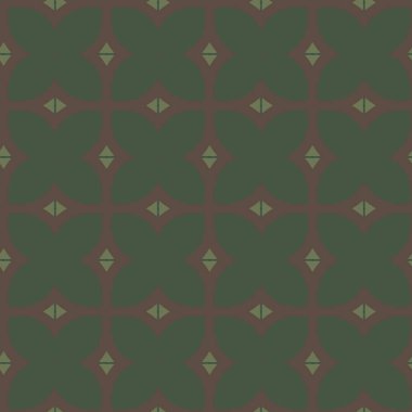 Geometrik süslemeli vektör deseni. Kusursuz tasarım dokusu.