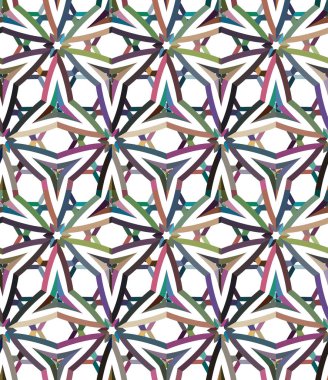 Geometrik süs tarzında soyut arkaplan dokusu. Kusursuz tasarım.