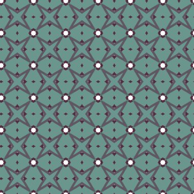 Dikişsiz geometrik süs vektör deseni. Soyut arka plan