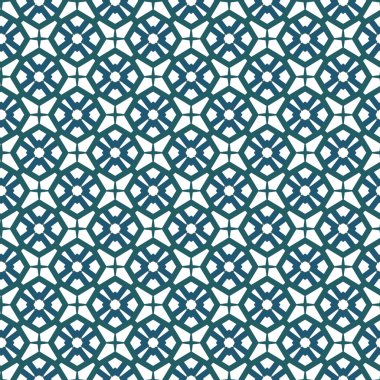Geometrik süslemeli vektör deseni. Kusursuz tasarım dokusu.