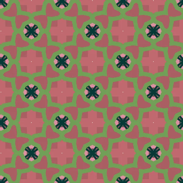 Motif Vectoriel Sans Couture Dans Style Ornemental Géométrique — Image vectorielle