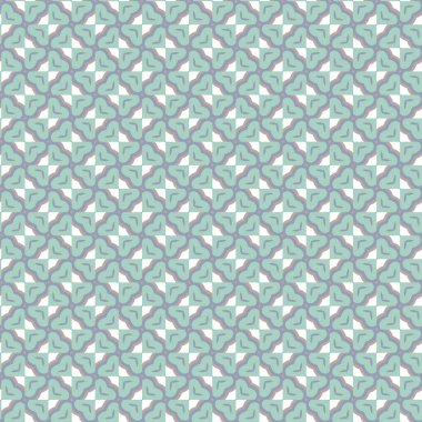 geometrik süsleme biçiminde kusursuz vektör deseni