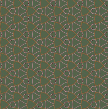 geometrik süsleme biçiminde kusursuz vektör deseni