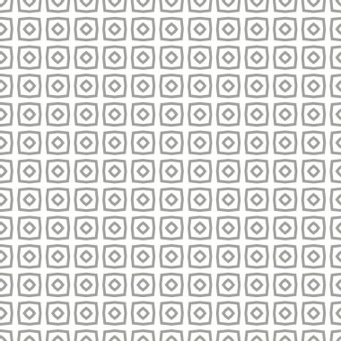 Geometrik süslemeli vektör deseni. Kusursuz tasarım dokusu.