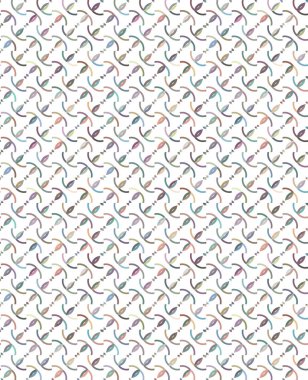 Geometrik süslemeli vektör deseni. Kusursuz tasarım dokusu.