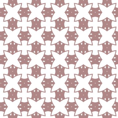 Dikişsiz geometrik süs vektör deseni. Soyut arka plan