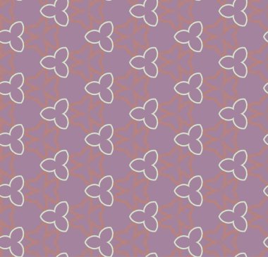 geometrik süsleme biçiminde kusursuz vektör deseni