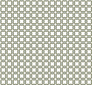 Geometrik süslemeli vektör deseni. Kusursuz tasarım dokusu.