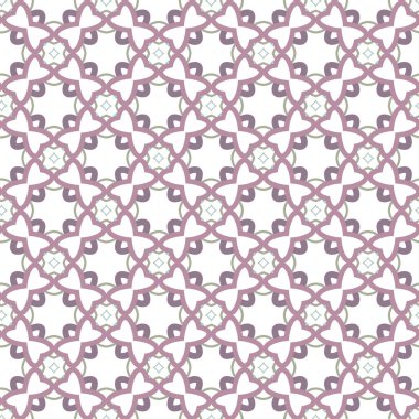 Geometrik süslemeli vektör deseni. Kusursuz tasarım dokusu.