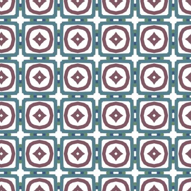 Kusursuz Vektör Deseni. Geometrik Süsleme Biçiminde Arkaplan DokusuName.