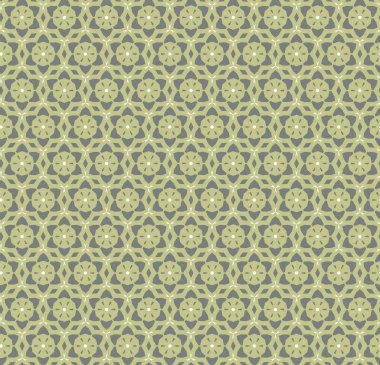 Geometrik süslemeli vektör deseni. Kusursuz tasarım dokusu.