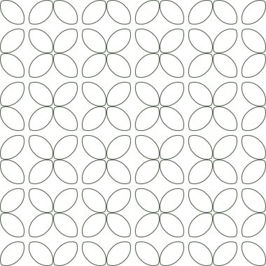 geometrik süsleme biçiminde kusursuz vektör deseni