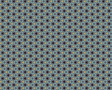 Geometrik süslemeli vektör deseni. Kusursuz tasarım dokusu.