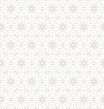 Geometrik süslemeli vektör deseni. Kusursuz tasarım dokusu.