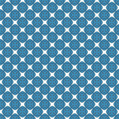 geometrik süsleme biçiminde kusursuz vektör deseni