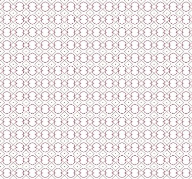 geometrik süsleme biçiminde kusursuz vektör deseni