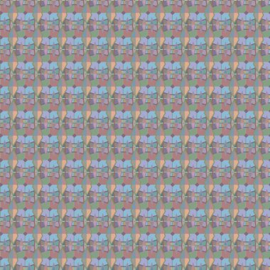 geometrik süsleme biçiminde kusursuz vektör deseni