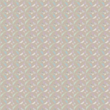 geometrik süsleme biçiminde kusursuz vektör deseni