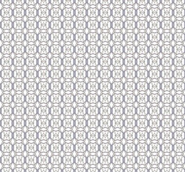 Geometrik süslemeli vektör deseni. Kusursuz tasarım dokusu.