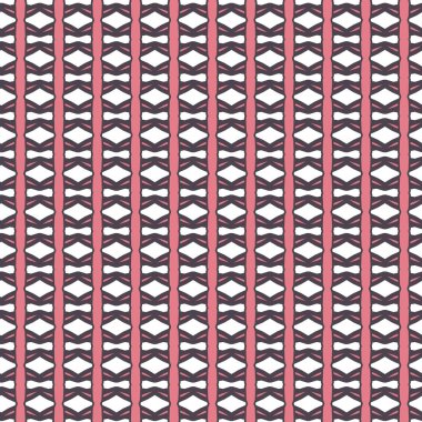 geometrik süsleme biçiminde kusursuz vektör deseni