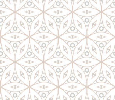 Kusursuz Vektör Deseni. Geometrik Süsleme Biçiminde Arkaplan DokusuName.