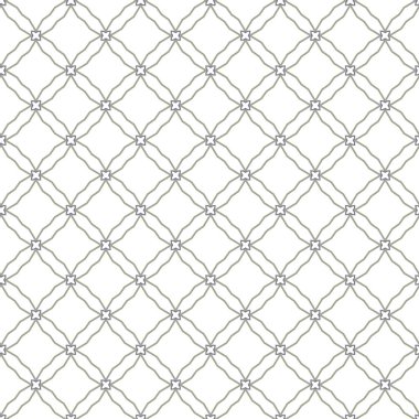 Geometrik süslemeli vektör deseni. Kusursuz tasarım dokusu.