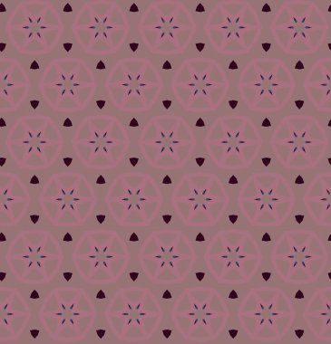 geometrik süsleme biçiminde kusursuz vektör deseni