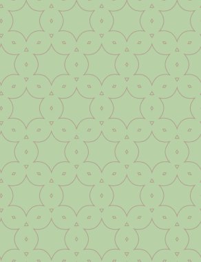 Kusursuz Vektör Deseni. Geometrik Süsleme Biçiminde Arkaplan DokusuName.