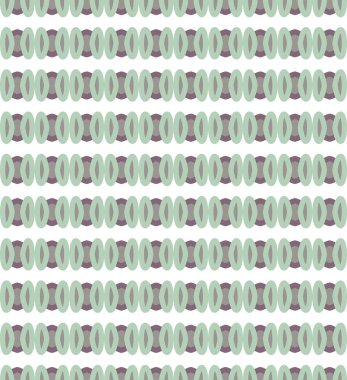 Geometrik süslemeli vektör deseni. Kusursuz tasarım dokusu.