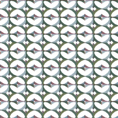 Geometrik süslemeli vektör deseni. Kusursuz tasarım dokusu.
