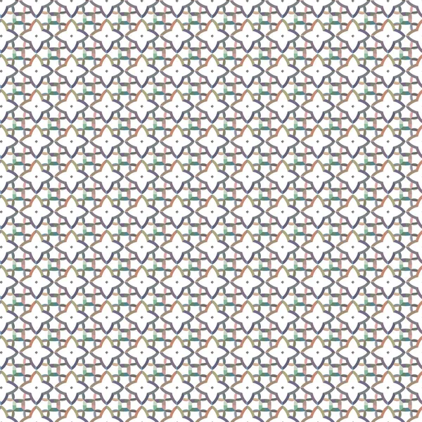 Schema Vettoriale Senza Soluzione Continuità Struttura Sfondo Stile Ornamentale Geometrico — Vettoriale Stock