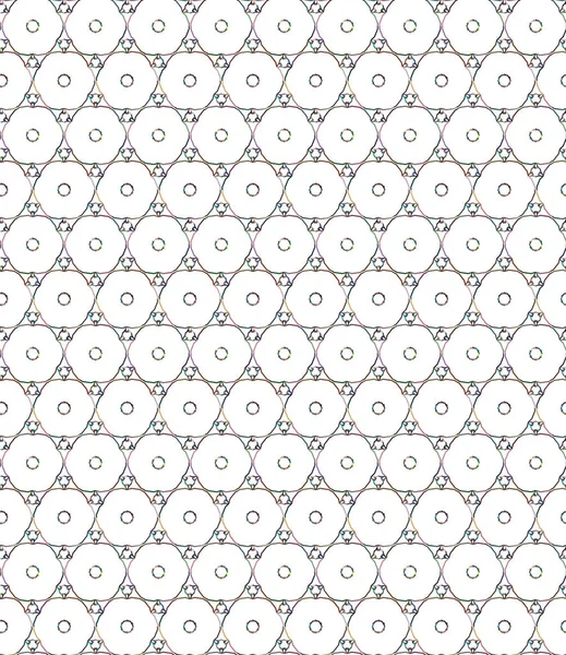 Modello Vettoriale Senza Soluzione Continuità Stile Ornamentale Geometrico — Vettoriale Stock