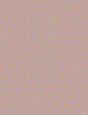 geometrik süsleme biçiminde kusursuz vektör deseni