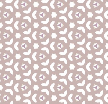 geometrik süsleme biçiminde kusursuz vektör deseni
