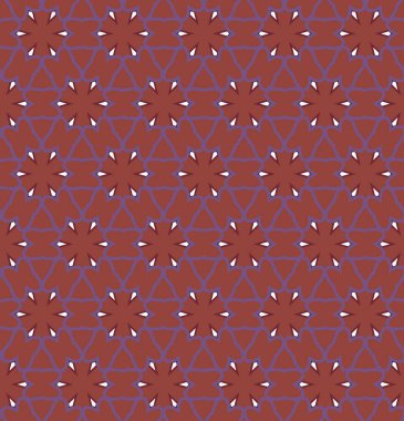 Kusursuz Vektör Deseni. Geometrik Süsleme Biçiminde Arkaplan DokusuName.