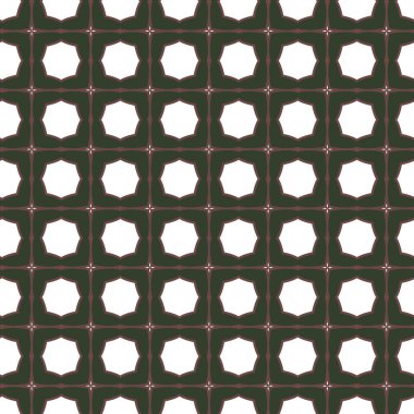 Dikişsiz geometrik süs vektör deseni. Soyut arka plan