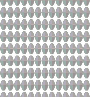 Geometrik süslemeli vektör deseni. Kusursuz tasarım dokusu.