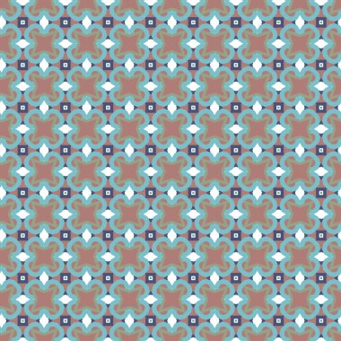 Geometrik süslemeli vektör deseni. Kusursuz tasarım dokusu.