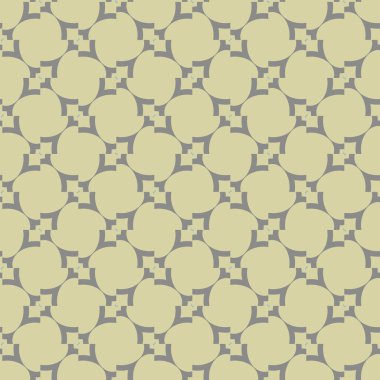 Dikişsiz geometrik süs vektör deseni. Soyut arka plan