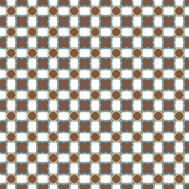 geometrik süsleme biçiminde kusursuz vektör deseni