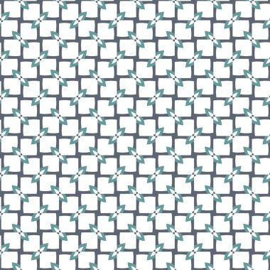 geometrik süsleme biçiminde kusursuz vektör deseni