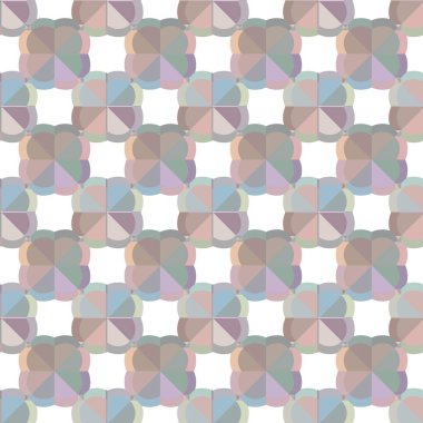 Geometrik süslemeli vektör deseni. Kusursuz tasarım dokusu.
