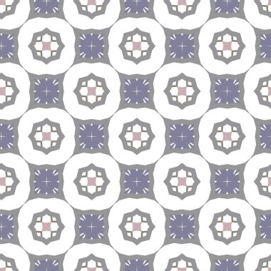 Geometrik süslemeli vektör deseni. Kusursuz tasarım dokusu.