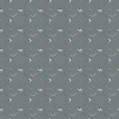 Kusursuz Vektör Deseni. Geometrik Süsleme Biçiminde Arkaplan DokusuName.